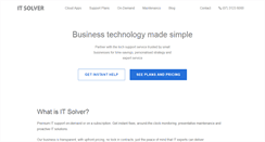 Desktop Screenshot of itsolver.net