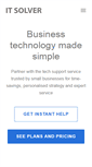 Mobile Screenshot of itsolver.net